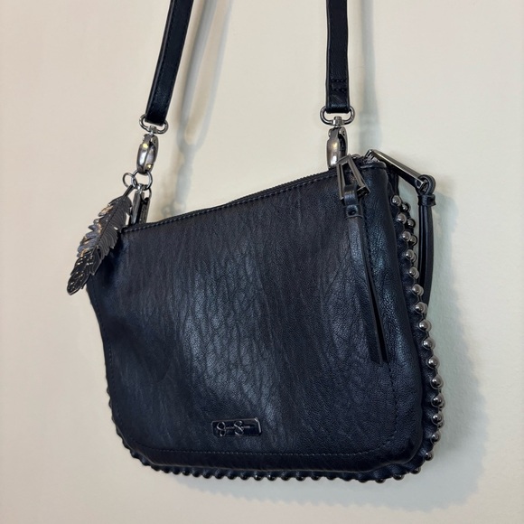 NWOT Jessica Simpson Black Camille Crossbody Bag - Picture 3 of 12